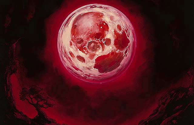 Blood Moon Art