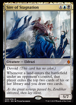 Sire of Stagnation Just Took Battle for Zendikar to the Next Level