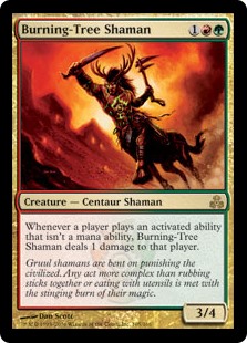 Burning Tree Shaman