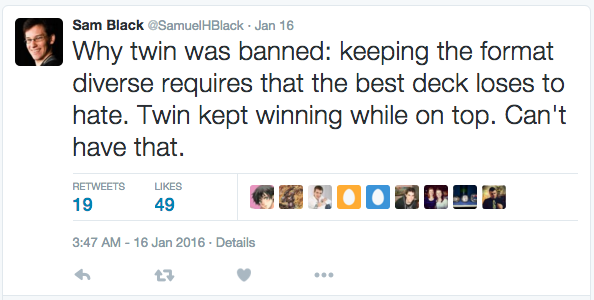 sam black on twin bannings