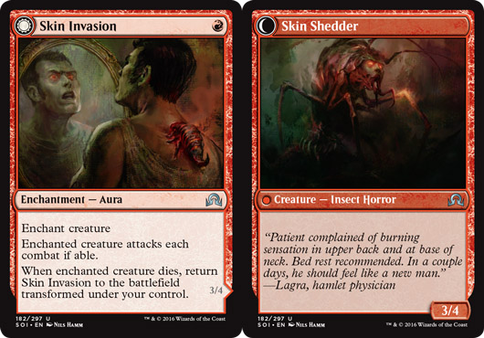 skin invasion : skin shedder