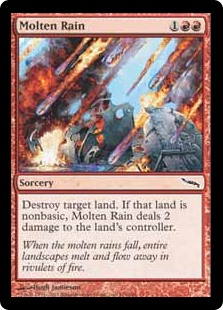 molten rain